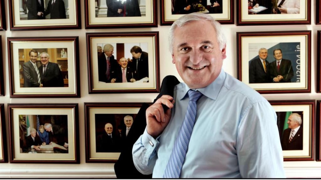 Bertie Ahern. Should have been running increasing budget surpluses during the noughties. Photograph: Matt Kavanagh