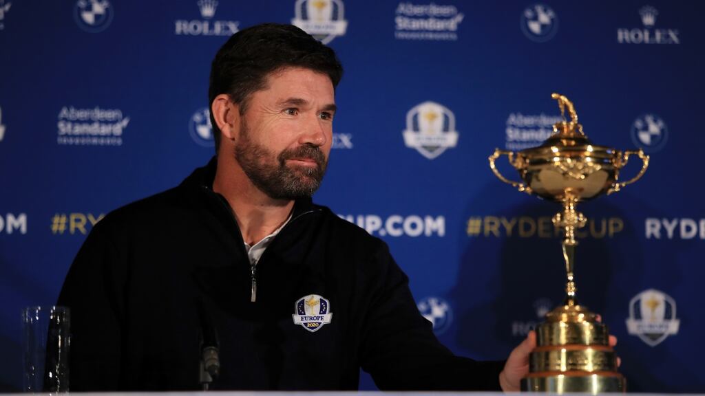 Pádraig Harrington believes the Ryder Cup can still go ahead. Photo: Andrew Redington/Getty Images