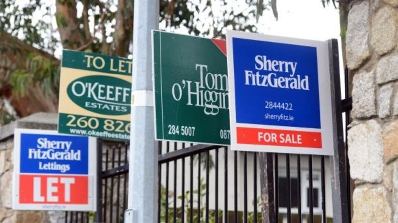 Average loan-to-value for new mortgages this year was 68 per cent, and 80 per cent for first-time buyers. Photograph: Cyril Byrne