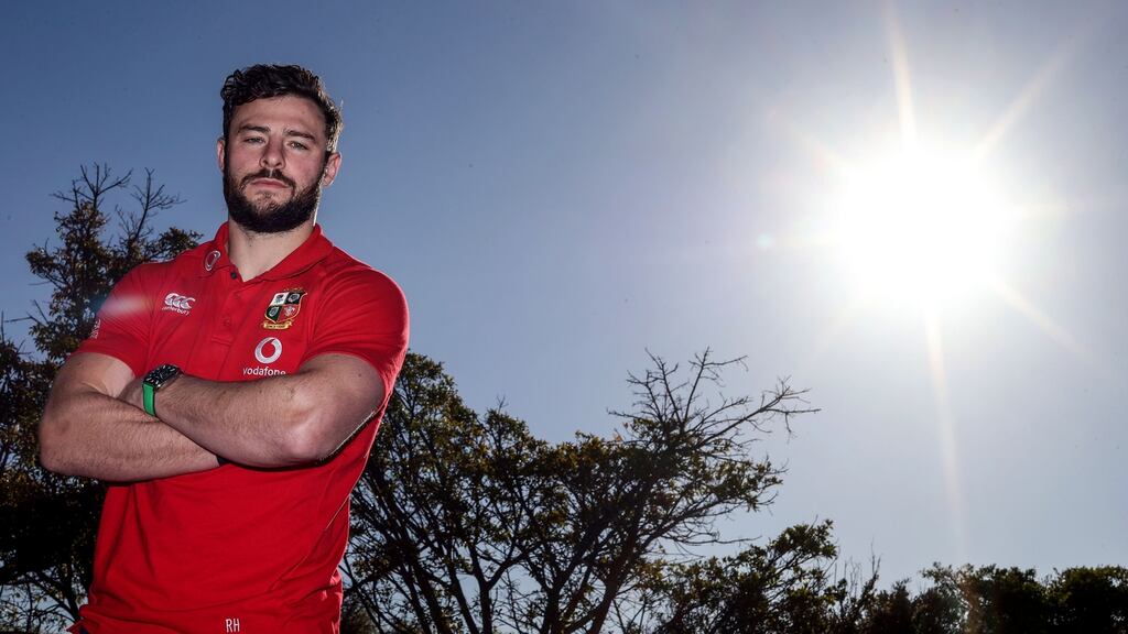 Robbie Henshaw starts in the centre for the British and Irish Lions against the Springboks on Saturday. Photograph: Dan Sheridan/Inpho