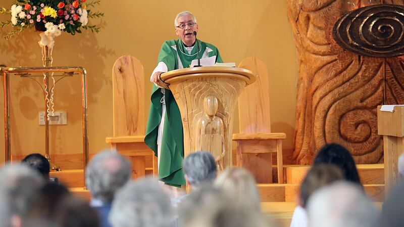 Fr Oliver O’Reilly said he was totally shocked and angry “at this depraved act and scandalous attack on an innocent and powerless man by hired savage thugs”. Photograph: Lorraine Teevan