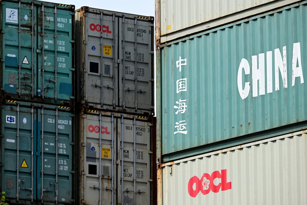 The United States needs to 'stop whining' about being a global trade victim, China says. Photograph: KIRILL KUDRYAVTSEV/AFP via Getty Images