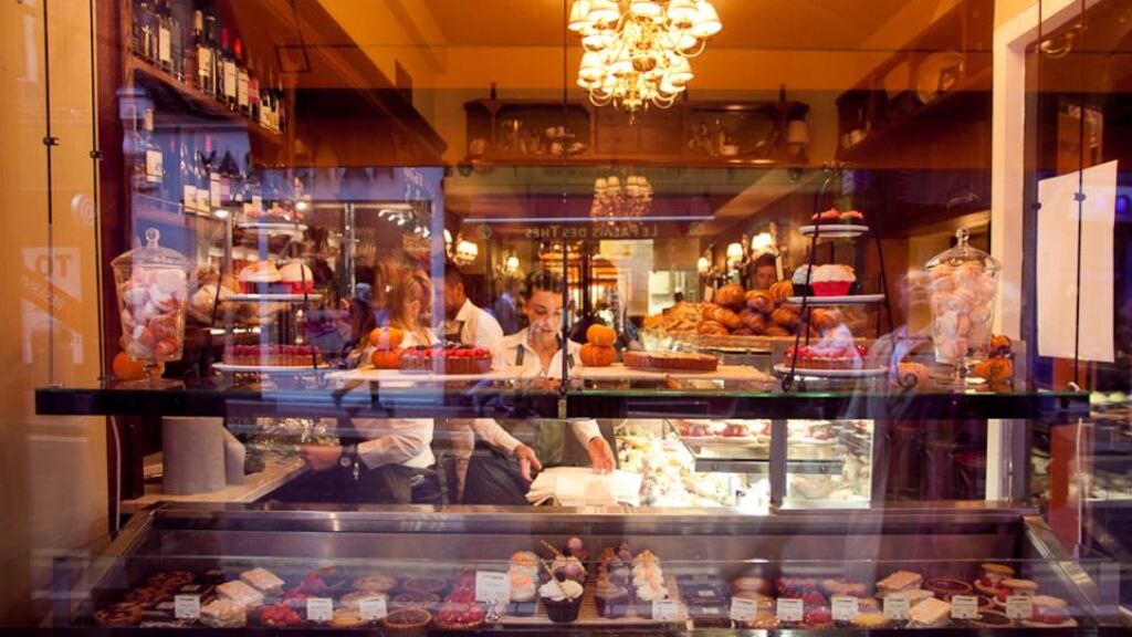 Traditional French patisserie Le Petit Parisien on Wicklow Street, Dublin