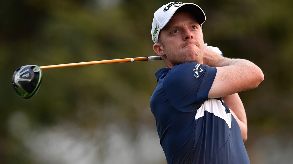 England’s David Horsey is on course to secure the first round lead in Delhi. Photograph: Stuart Franlkin/Getty