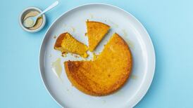 A taste of sunshine with this blood orange polenta cake