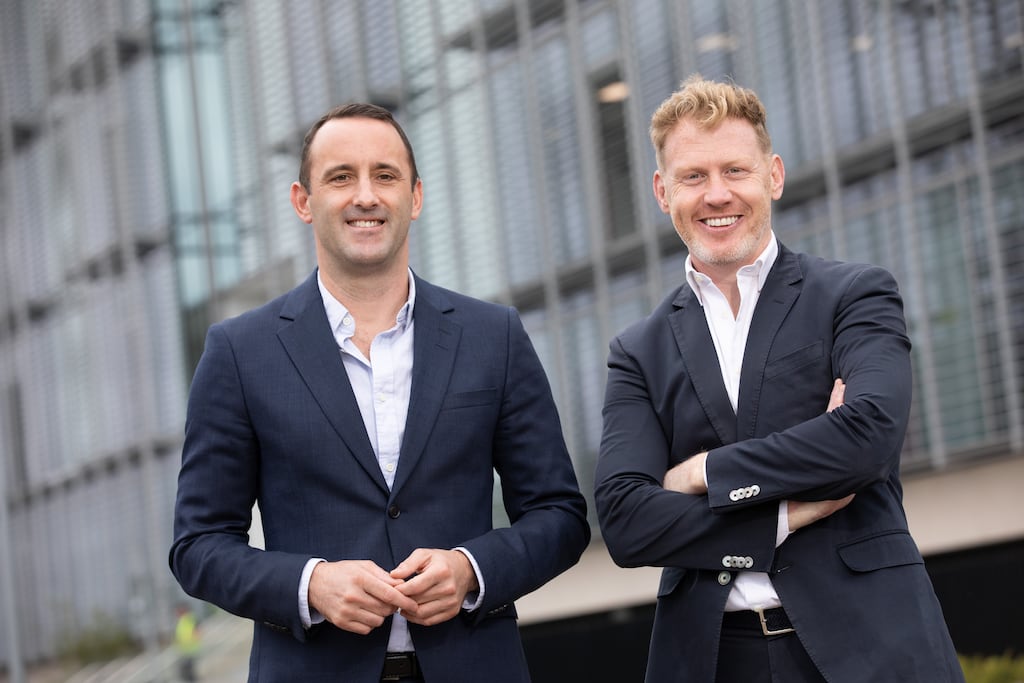 CreditLogic founders Gavin Bennett and Eddie Dillon: They have developed technology that automates the mortgage application process, and claim it will reduce the time and cost of processing new mortgages by more than half.
