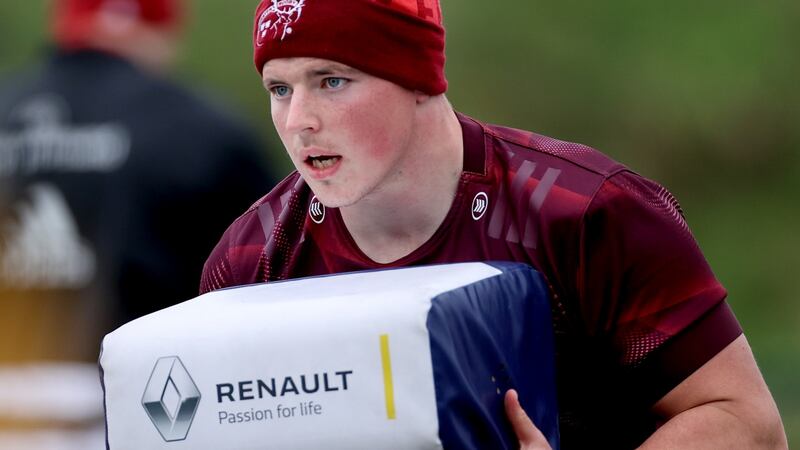 Graham Rowntree believes prop Josh Wycherley will play a key part in Munster’s future. Photograph: James Crombie/Inpho
