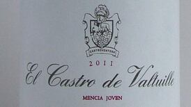 El Castro de Valtuille 2011 Mencia Joven Bierzo, 14%, €13.50