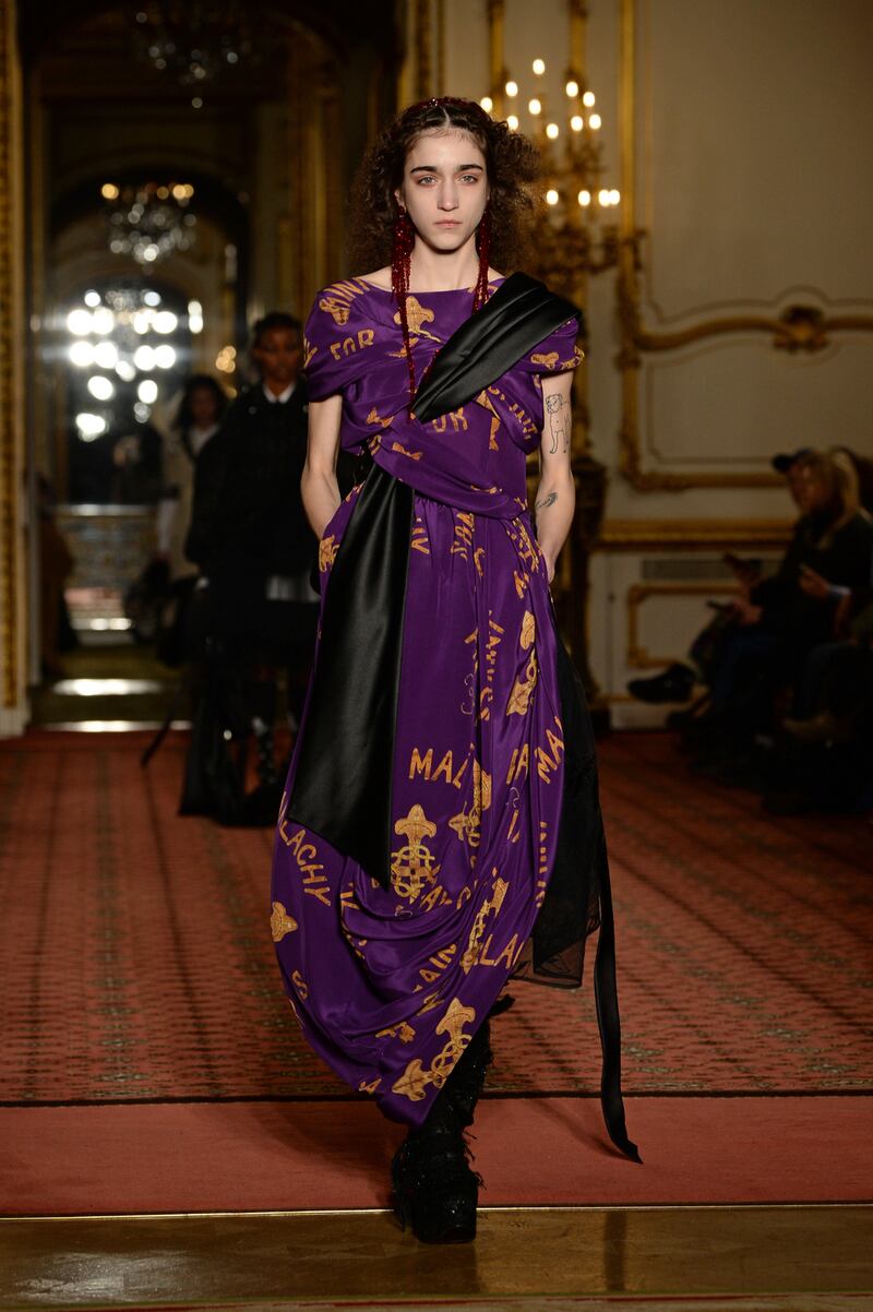 Simone Rocha at London Fashion Week. Photograph: Eamonn McCormack/BFC/Getty Images