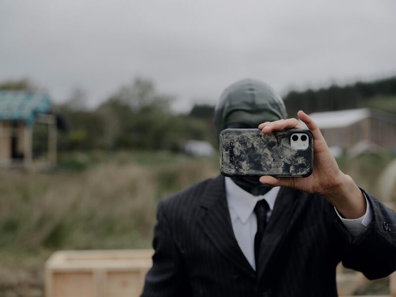 Production still: Eimear Walshe. Photograph: Faolán Carey