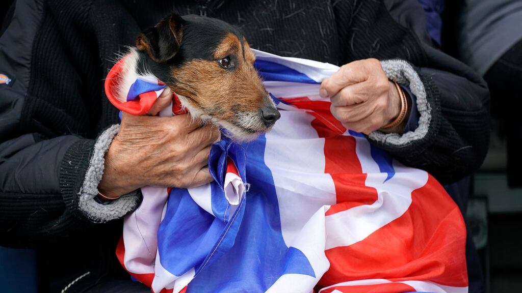 Brexit Party campaign rally at Mill Farm, home of AFC  Flyde, in Wesham on Saturday. Last week’s local elections saw a large electoral shift towards parties that are anti-Brexit. Photograph: Christopher Furlong/Getty Images