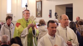 Relic of St Brigid returns to native Co Kildare for first time in more than 1,000 years
