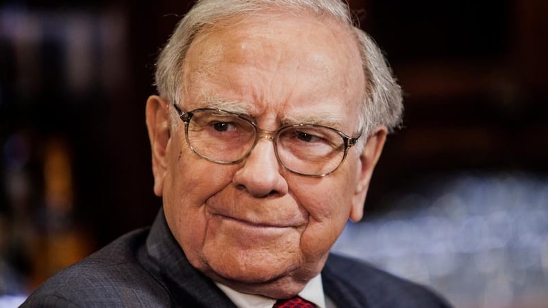 Warren Buffett, chairman and chief executive officer of Berkshire Hathaway Inc, moved up one slot in this year’s Forbes rich list to third and now has a net worth of $72.7 billion (€65 billion). Photograph: Chris Goodney/Bloomberg.