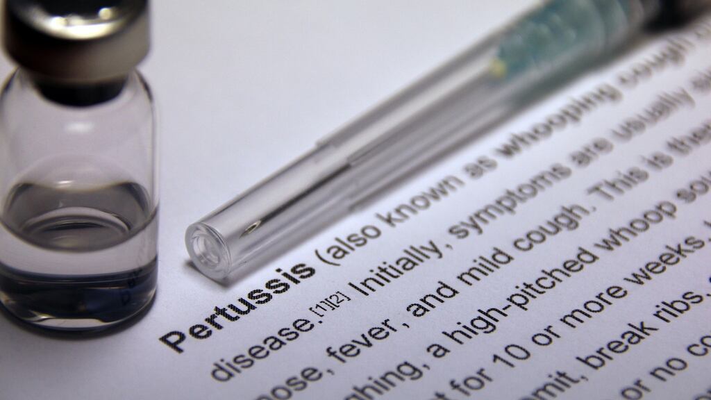 Increased levels of whooping cough are being linked to factors including vaccination levels and decreased natural boosting in the overall population during the Covid-19 pandemic. Photograph: iStock