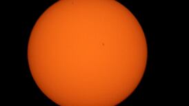 Mercury is flying across the Sun today but DON’T stare at it