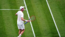 Andy Murray leads Tsitsipas at Wimbledon with game halted by curfew
