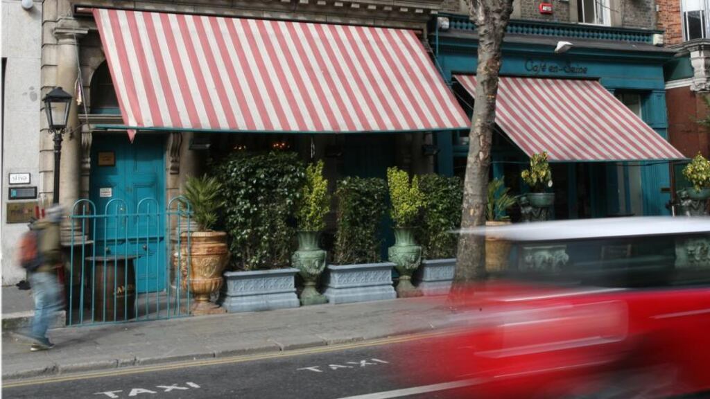 Up to €3 million will be spent on a major upgrade of Cafe en Seine on Dawson Street in Dublin. Photographer: Dara Mac Dónaill