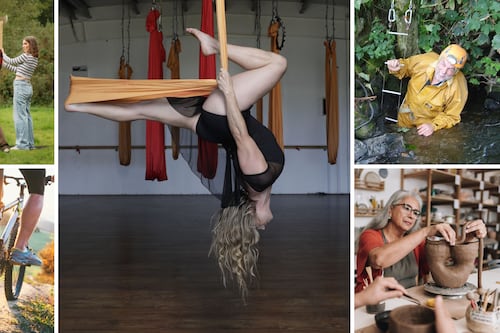 Wild caving, axe throwing, aerial yoga: Step outside your comfort zone with these hobbies