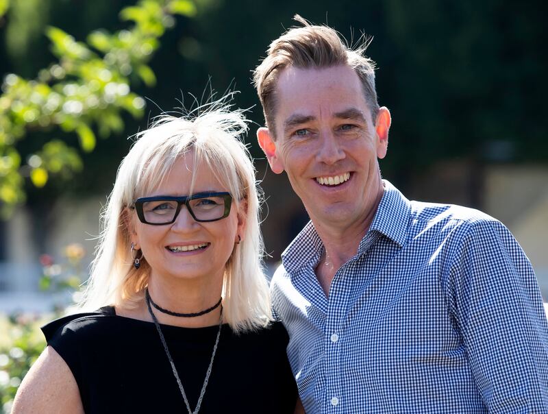 RTÉ's then director general Dee Forbes with Ryan Tubridy in 2022. Photograph: Colin Keegan/Collins