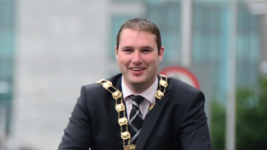 South Dublin mayor Dermot Looney: the entire cuts agenda is something I’ve really been opposed to. Photograph: Bryan O’Brien/Irish Times