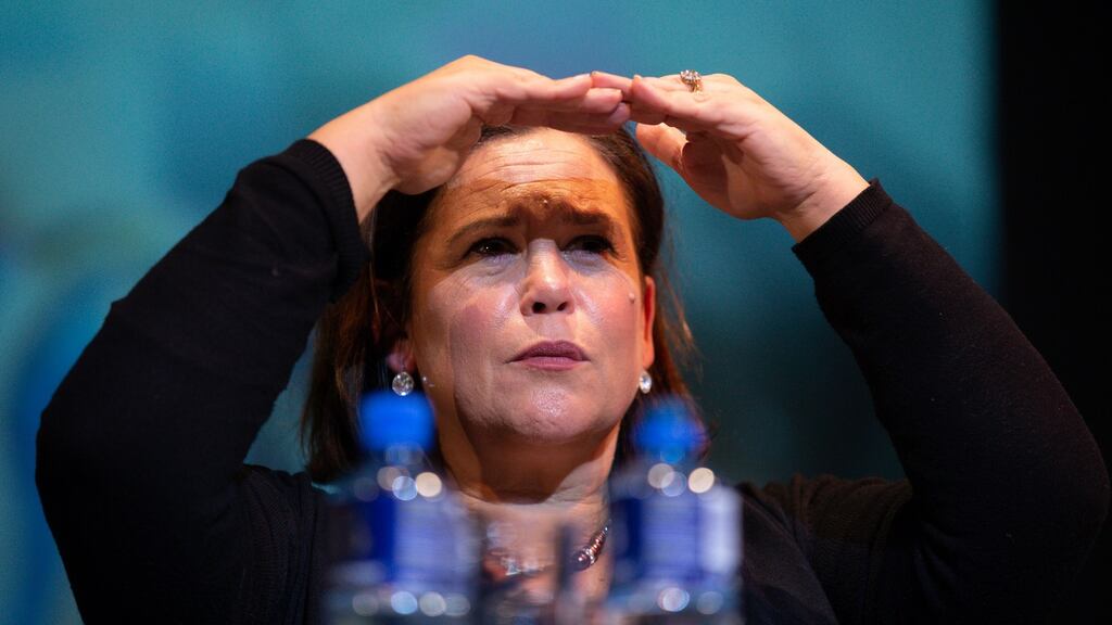 It has been a difficult week for Sinn Féin, and for its leader Mary Lou McDonald. Photograph: Tom Honan