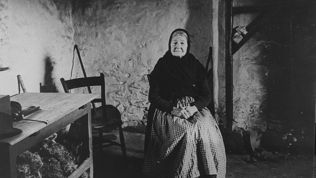 “We can’t blame Peig Sayers anymore.” Picture of Blasket Island storyteller, Peig Sayers. Photograph:UCD department of Irish folklore