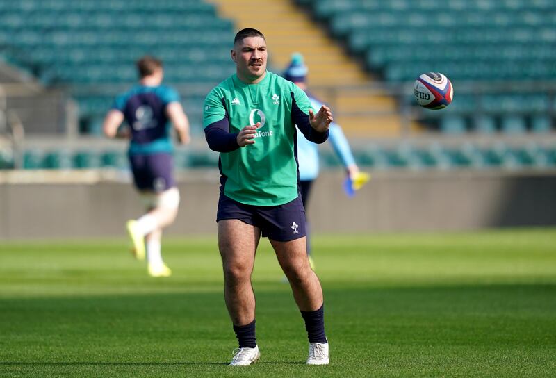 Tom O'Toole could be a candidate to shift from tighthead to loosehead for Ireland. Photograph: Adam Davy/PA Wire