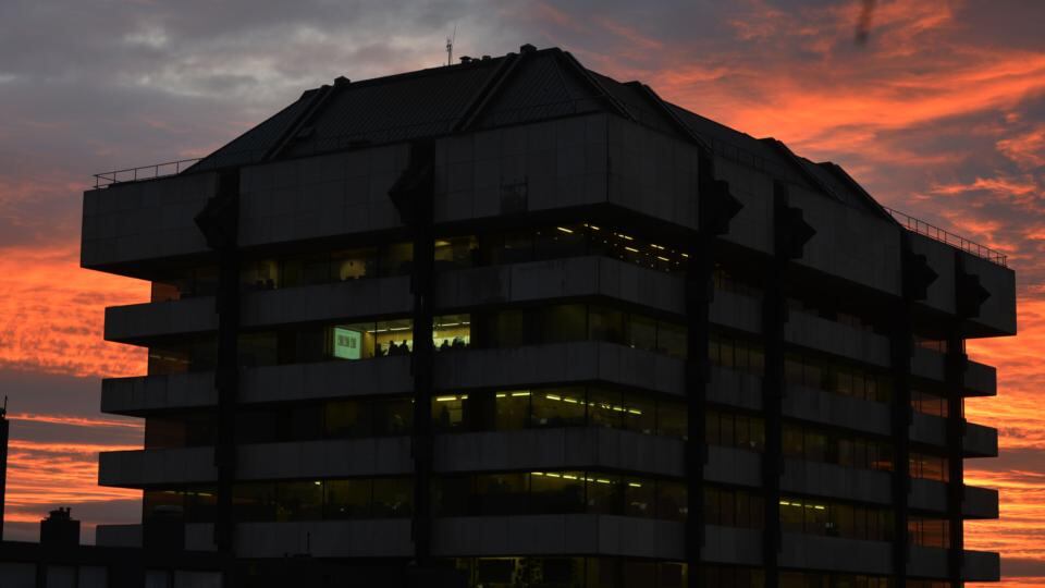 The Central Bank imposed itself on Dublin’s skyline in 1980, rising higher than its planning permission allowed. Photograph: Alan Betson
