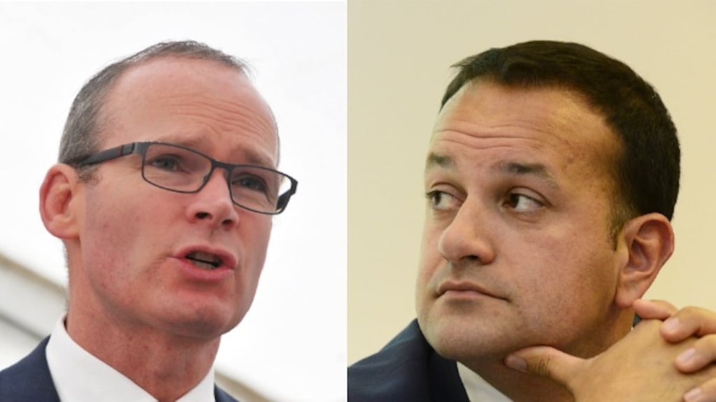 Preparations for the Fine Gael leadership battle are intensifying, with supporters of Simon Coveney (left) and Leo Varadkar (right) primed for the contest to begin next week.