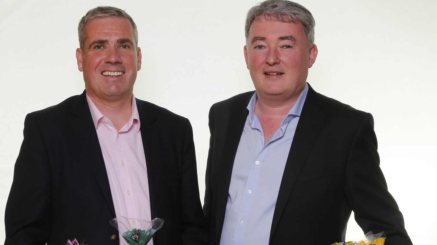 Export award short: Ciaran Lally, vice president and Ted Gallagher, managing director, Gallagher’s Bakery