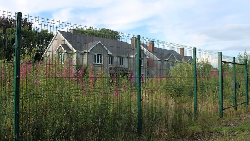 The Knockmacrory Heights “ghost estate” in Rooskey, Co Leitrim. Photograph: Simon Carswell