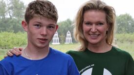 Rachel Allen working with Goal in India