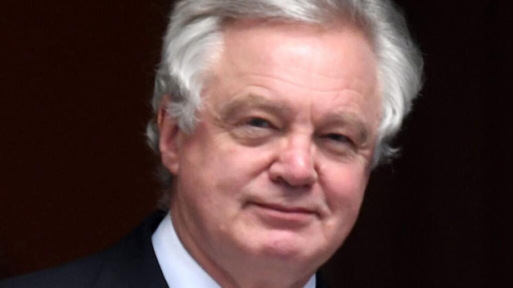David Davis has resigned his role as Brexit Secretary in the British government. File photograph: Victoria Jones/PA Wire