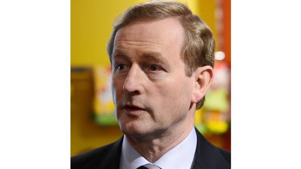 Taoiseach Enda Kenny claimed Sinn Fein had spent a number of years trying to prevent the implementation of the Belfast Agreement while it negotiated with the Irish Government the release from prison of Det Garda McCabe?s killers.
