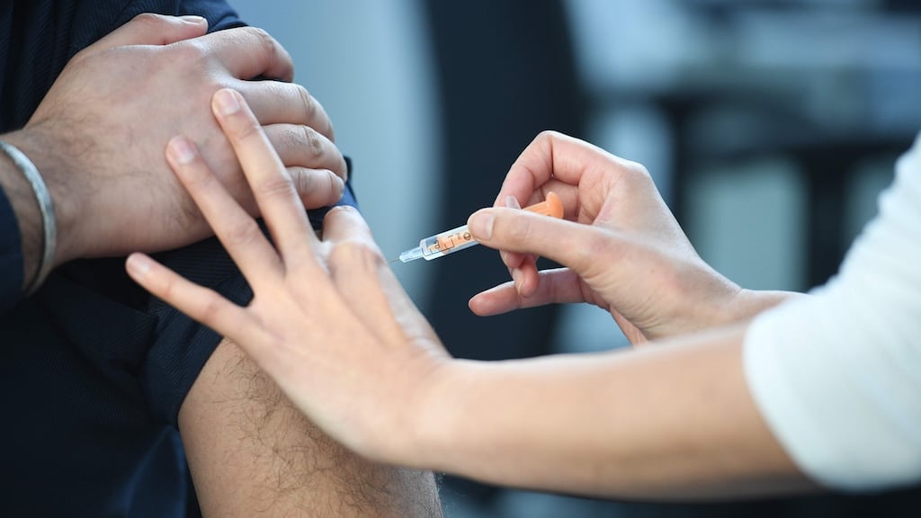 AstraZeneca has told the EU to expect only 40% of agreed supplies in the first quarter. Photograph: Oli Scarff/AFP