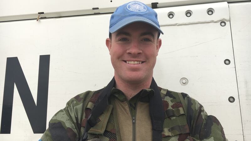 UN peacekeeping mission: Lieut Paul O’Donohue