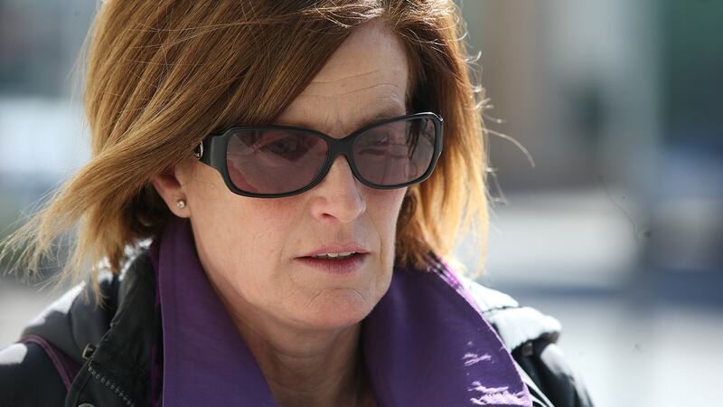 Bobby Ryan’s body was found in an underground run-off tank on the farm owned by Mary Lowry (above) and leased by the accused Patrick Quirke at Fawnagown, Tipperary in April 2013. Photograph: Collins Courts