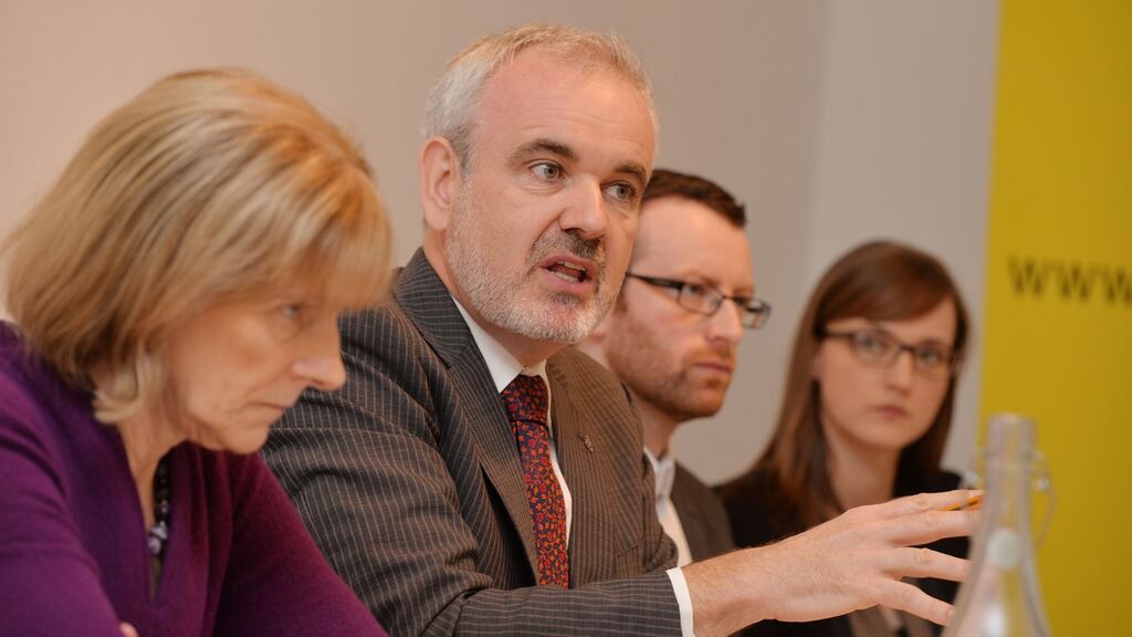 Amnesty International’s chief executive, Colm O’Gorman, said it was directed by the Standards in Public Office Commission to return €137,000 it received. Photograph: Alan Betson / The Irish Times