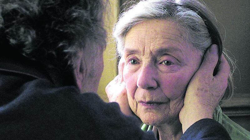 Amour: Emmanuelle Riva with Jean-Louis Trintignant in Michael Haneke’s 2012 film