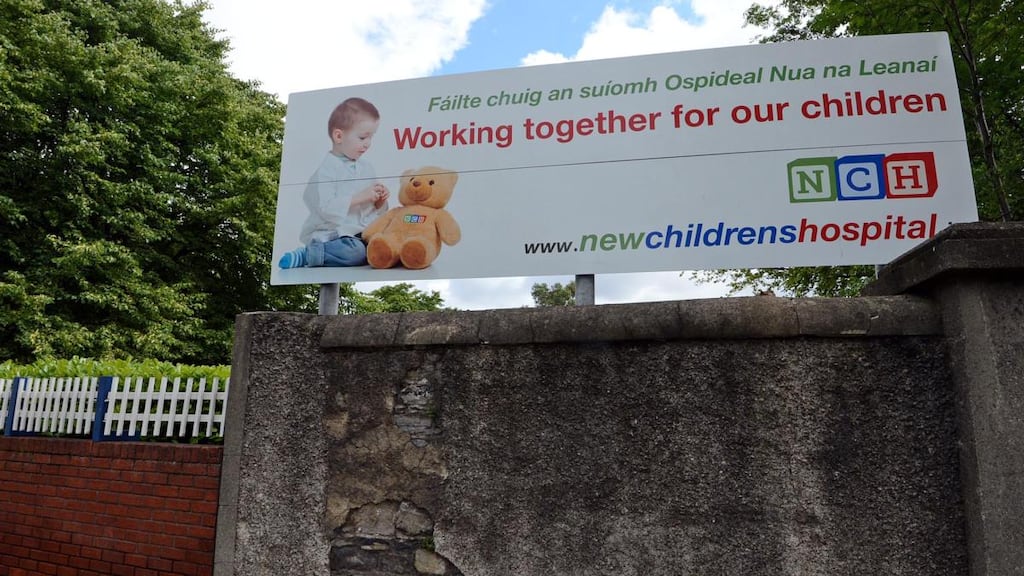 The cost overruns on the national children’s hospital at St James’s Hospital have to come from somewhere other than wages. Photograph: Eric Luke