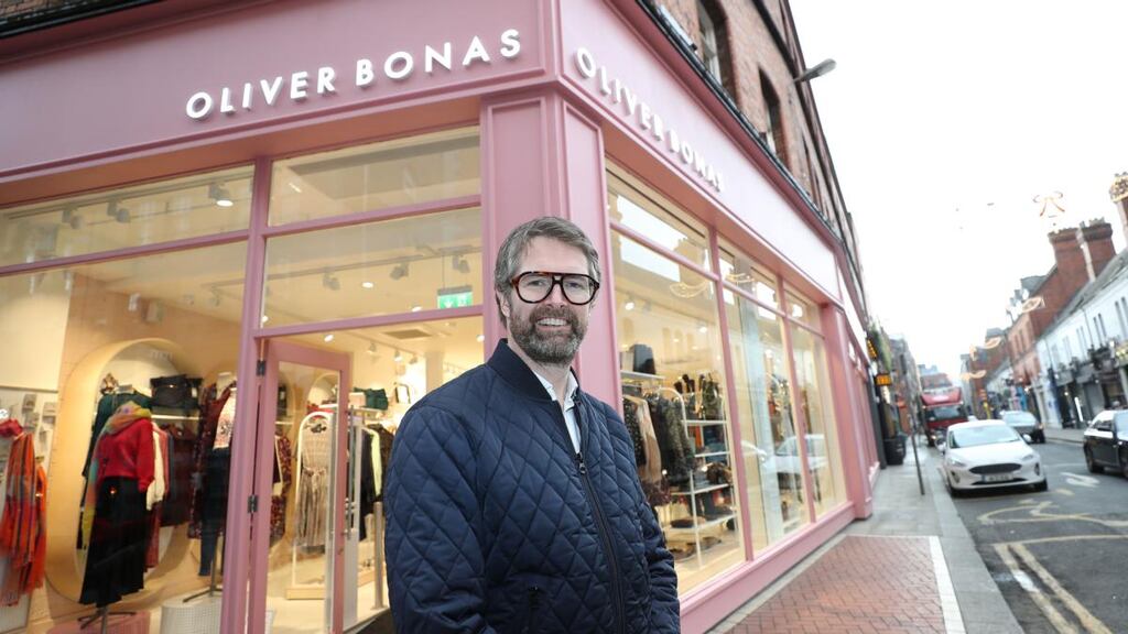 Oliver Bonas: Oliver Tress, the company’s founder, says the staff of the Dublin branch were ‘cool as you like’ during the busy opening. Photograph: Nick Bradshaw