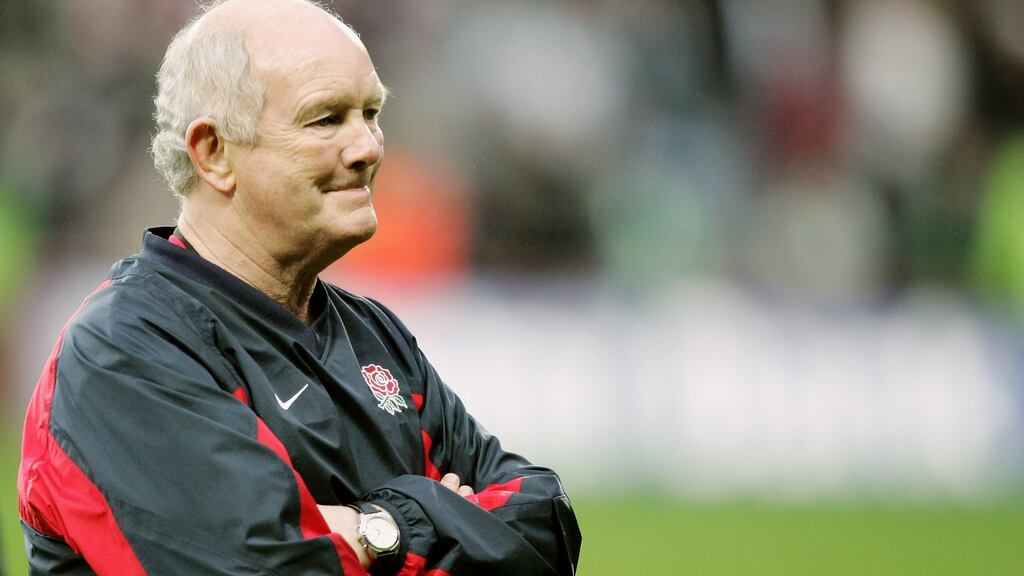 Then-England head coach Brian Ashton ahead of his side’s historic game against Ireland at Croke Park in 2007. Photograph: David Rogers/Getty Images