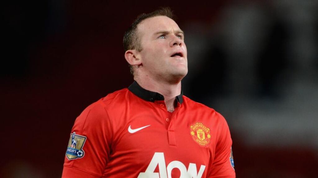 Wayne Rooney of Manchester United on the road to a bumper deal at Old Trafford. Photograph: Michael Regan/Getty Images