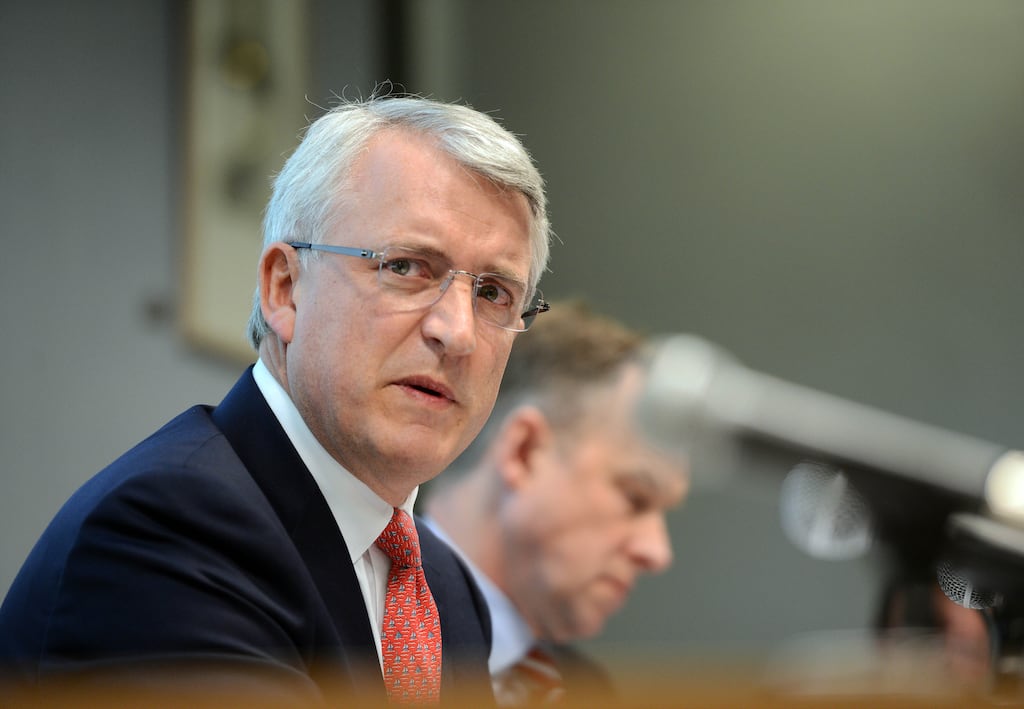 Virgin Money boss David Duffy led AIB in the years after the financial crash. Photograph: Eric Luke / THE IRISH TIMES