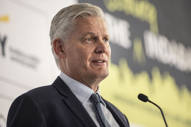 Andre de Ruyter, former chief executive officer of Eskom, was in December the subject of an apparent attempt to poison him by spiking his coffee with cyanide. Photograph: Michele Spatari/Bloomberg