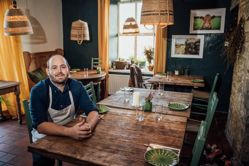 Robbie McCauley, head chef of Homestead Cottage, Doolin. Photograph: Brian Arthur