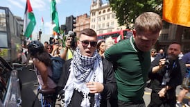 Kneecap case: ‘A woman pointed to a sniggering Móglaí Bap as the magistrate asked if anyone knew an Irish interpreter’