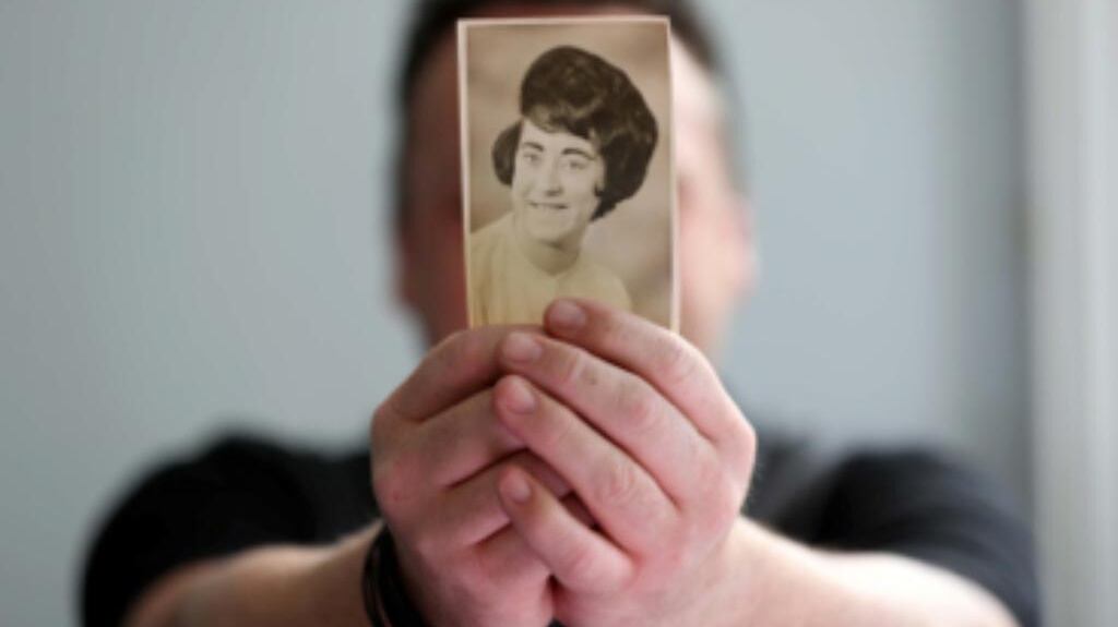 Stuart, 40s, diagnosed with HIV in 2008: “This is my Mum. The support I have had from my parents, who are both in their 70s, has been more than I have had from people in their 20s and 30s. They showed such understanding from the start. Their support does not solve all my problems but it makes it bearable.” Photograph: William Cherry/Press Eye