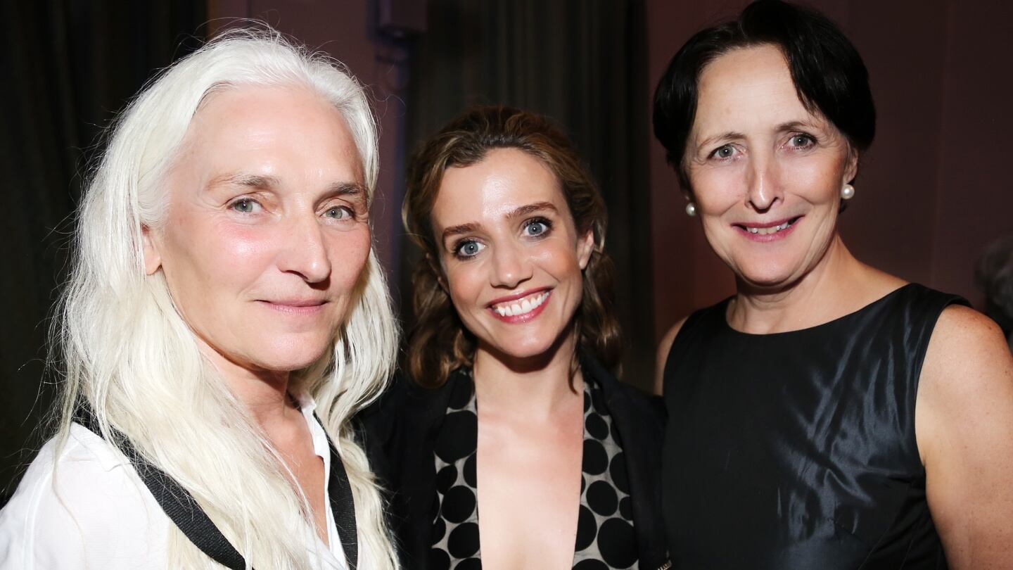 Olwen Fouéré, Lisa Dwan and Fiona Shaw at the NCH. Photograph: Frances Marshall