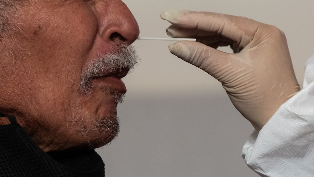 Another 3,932 confirmed cases of Covid-19 have been notified in the North. File photograph: Gaby Oraa/Bloomberg